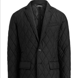 Polo Ralph Lauren Men’s Black Quilted Sport Coat
